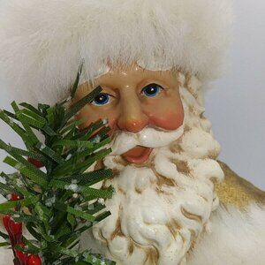 Clothtiques Possible Dreams Santa #15047 Refuge From The Storm Christmas 1996